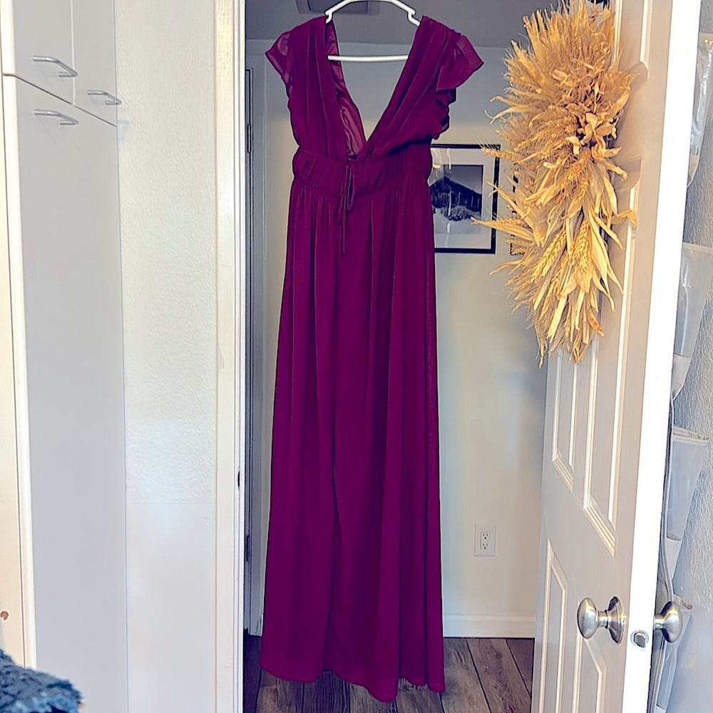 Bridesmaid Dress Brand New  -Burgundy/Maroon